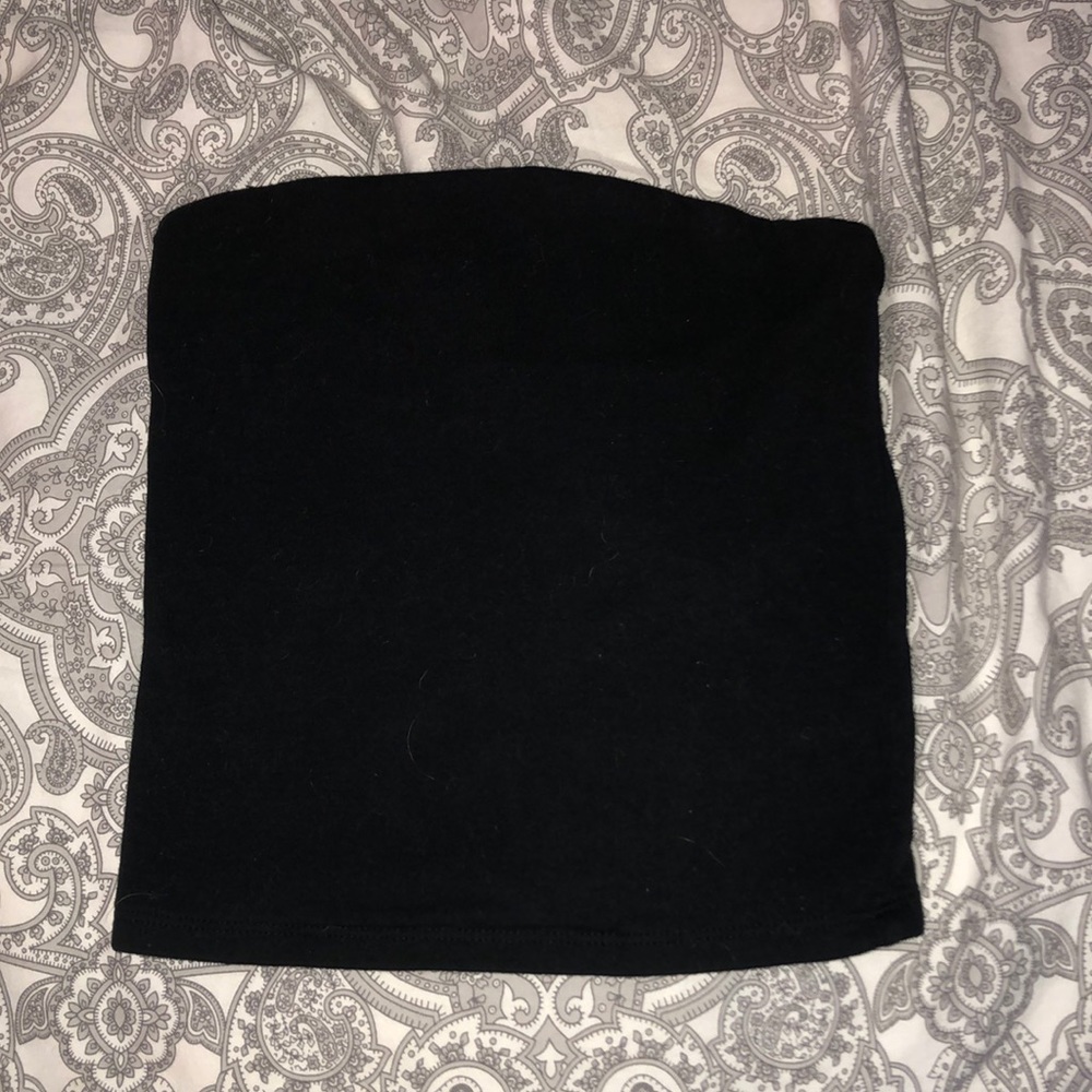 Black tube top